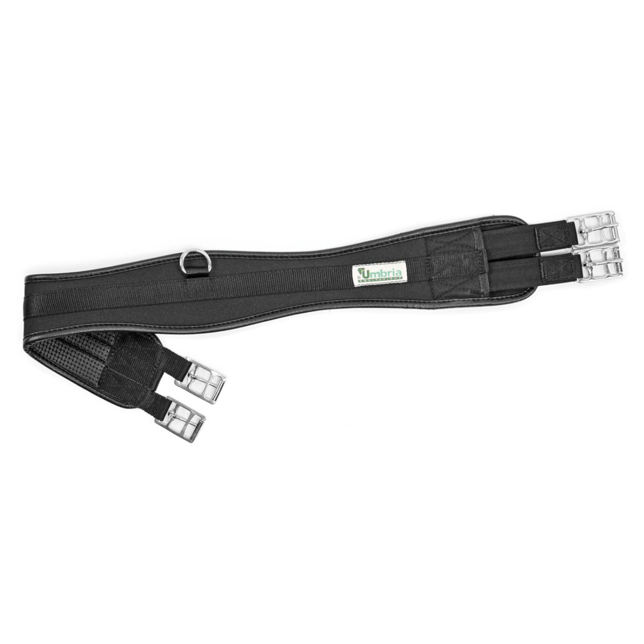 Sottopancia Antifiaccatura In Neoprene A Nido D'ape Con Elastici E Anello Centrale 105 Nero 54711419