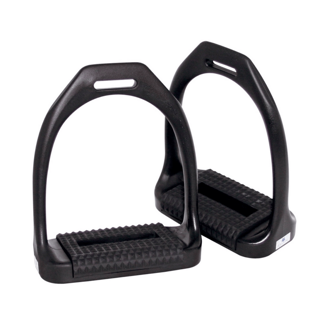 Sella equitazione cavallo 500 cuoio 17,5 marrone