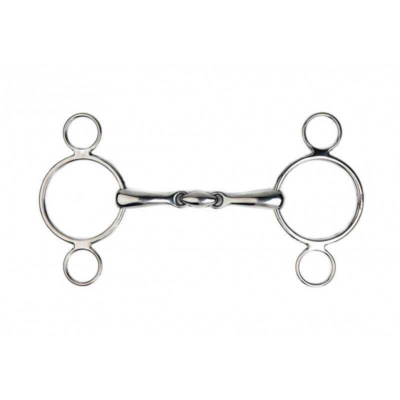 Filetto A D Easy Control Spezzato In Tre Parti, Per Equitazione Con Effetto Rigido E Controllo Delicato