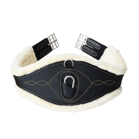 Sottopancia In Cuoio DASLÖ - Con Doppi Elastici - Marrone Taglia 140 - Foto 10